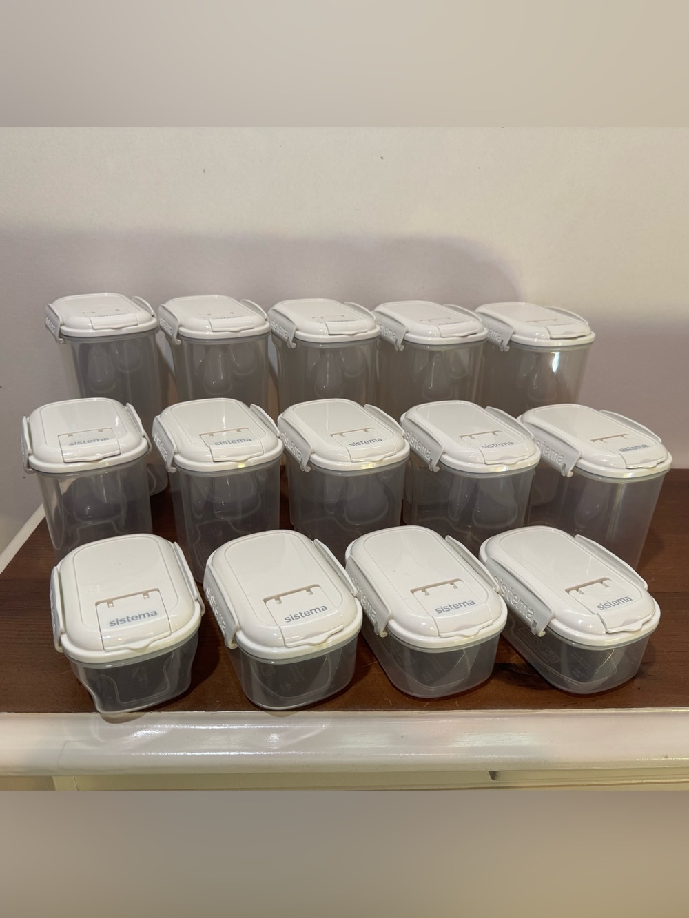 28pc. Sistema Pantry Food Storage Containers